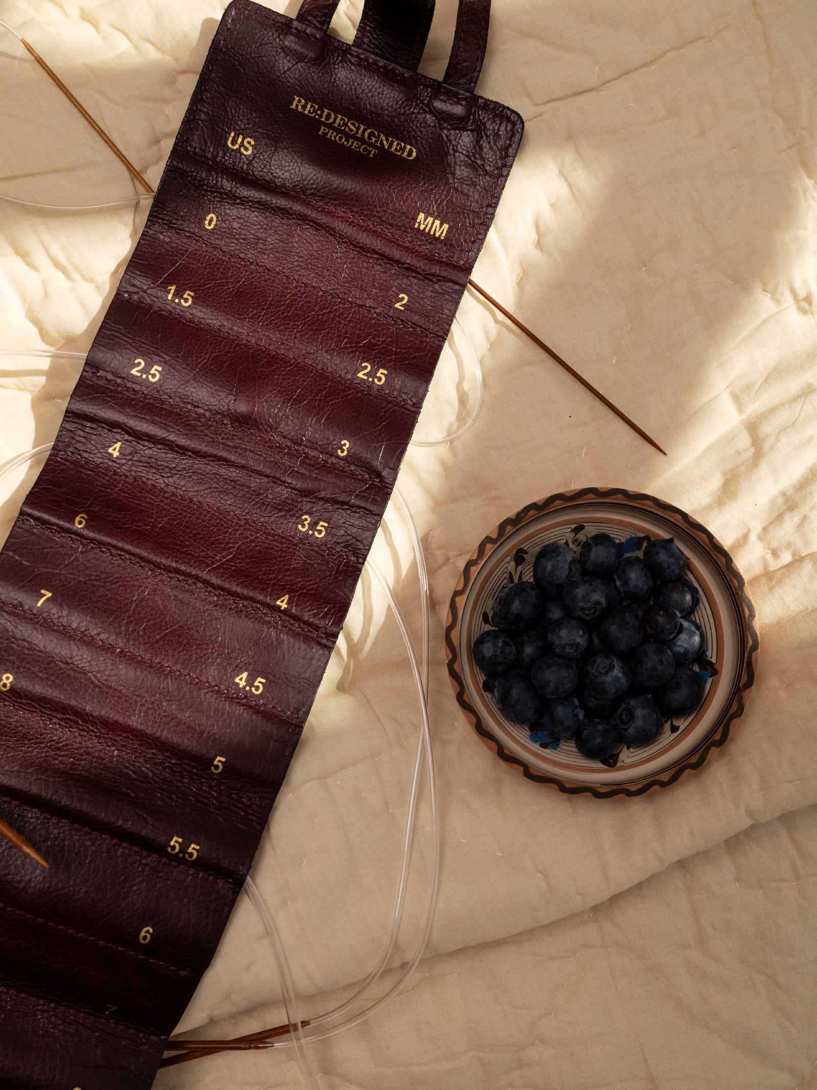 PROJECT Project 66 Needle Case Dark Cherry