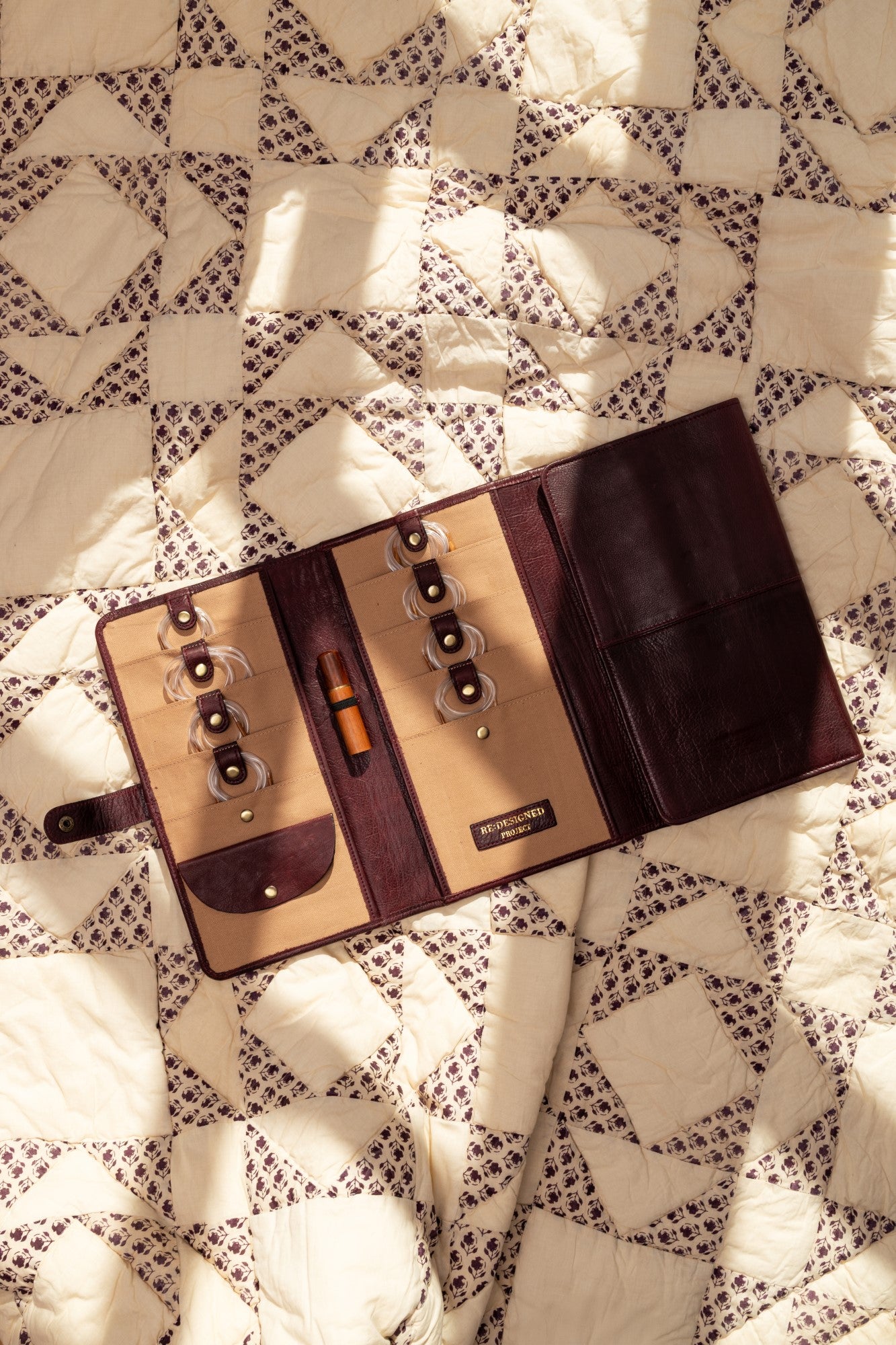 PROJECT Project 82 Needle Case Dark Cherry