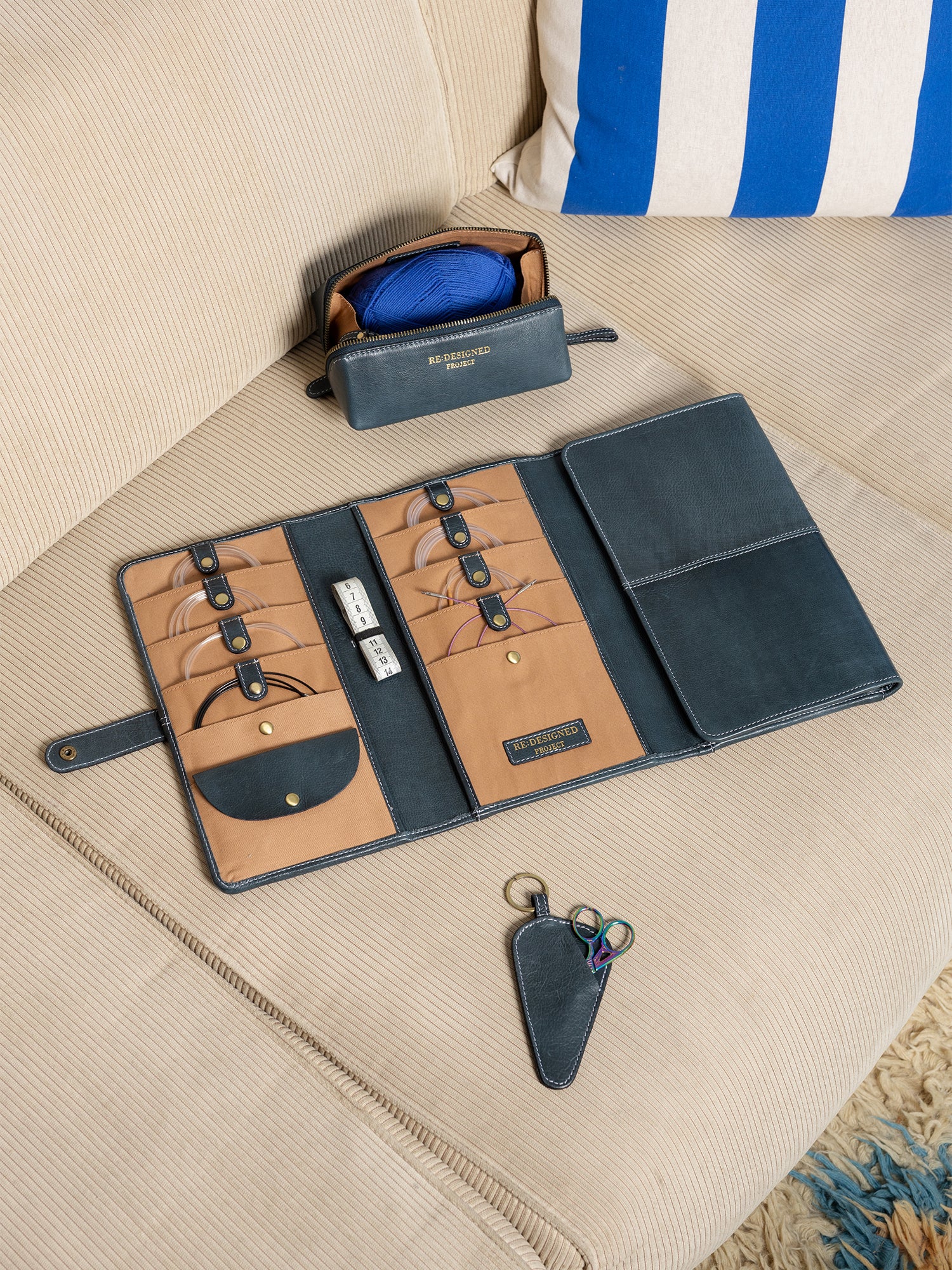 PROJECT Project 82 Needle Case Sapphire Blue