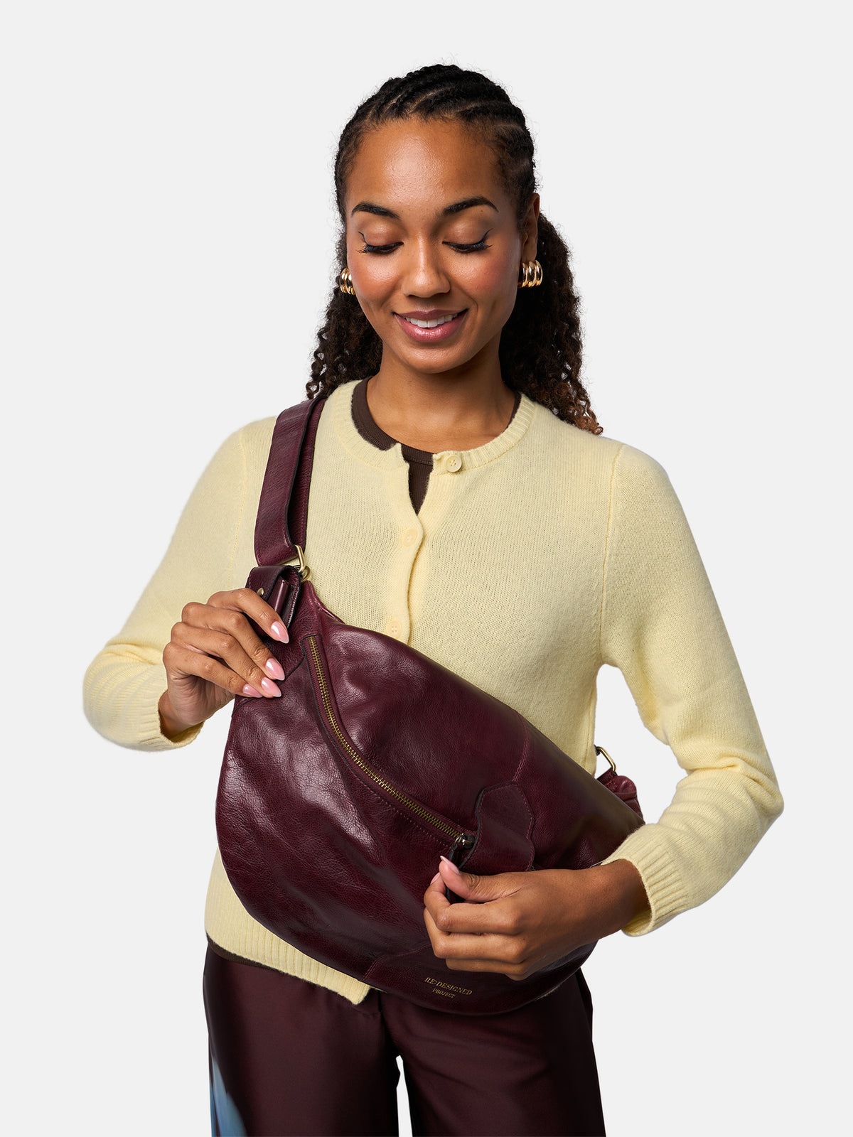 PROJECT Project 96 Bumbag Dark Cherry