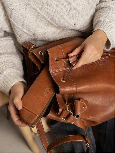PROJECT Project 11 Organizing Pouches Walnut/Gold