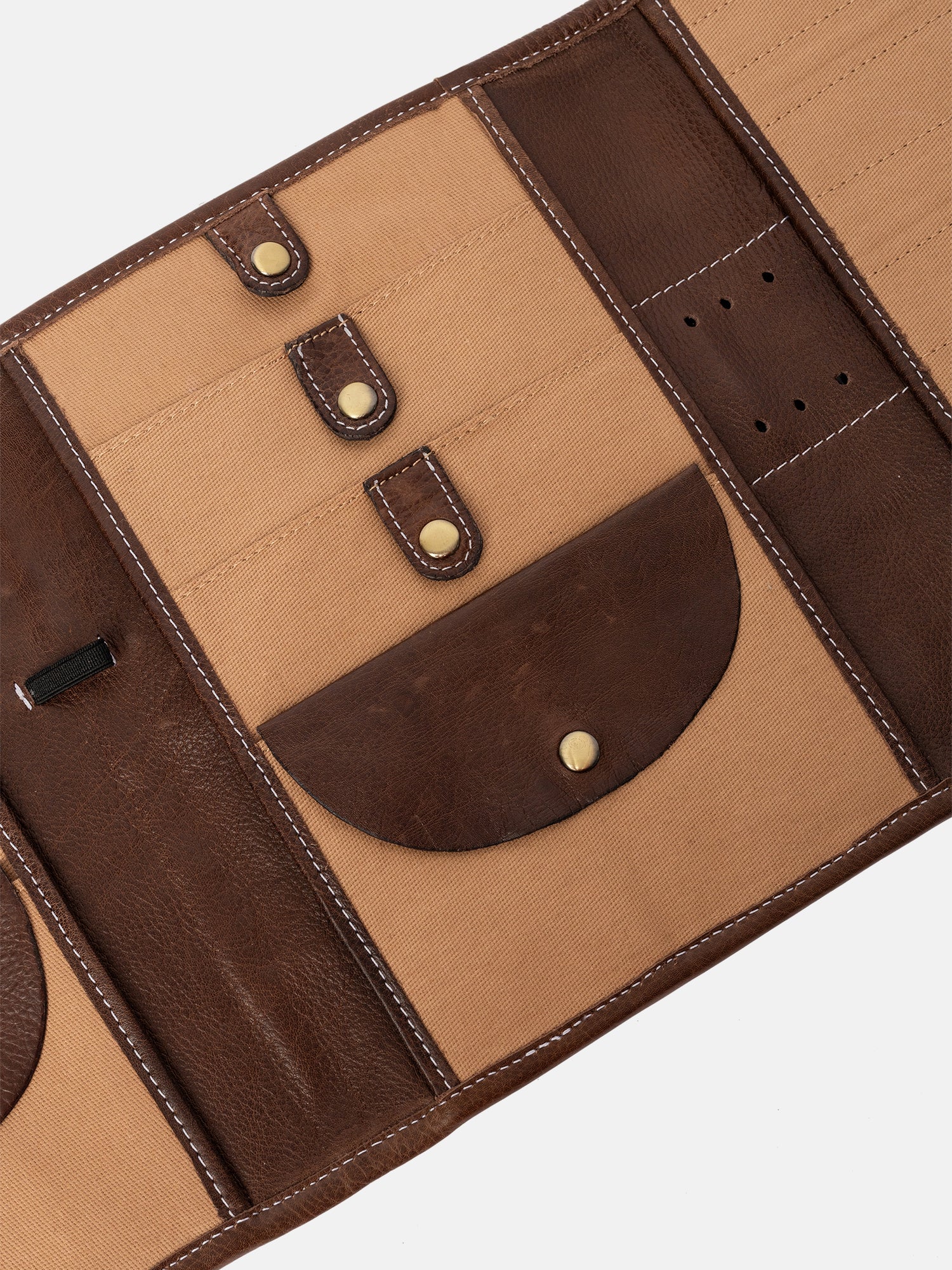 PROJECT Torn&Cut 14 Needle Case Woodsmoke