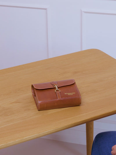 PROJECT Project 93 Needle Case Walnut/Gold